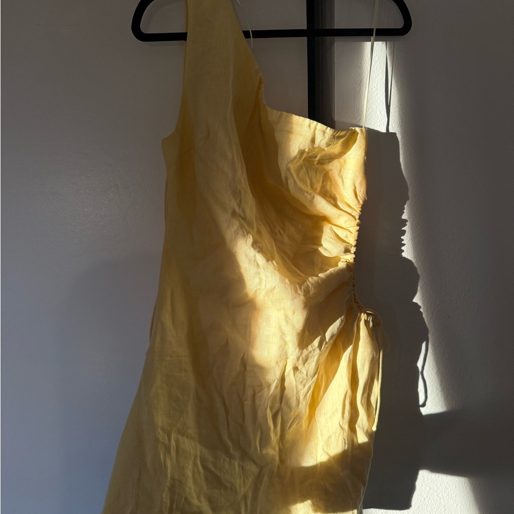 Emory Park Yellow Amalfi Mini Dress